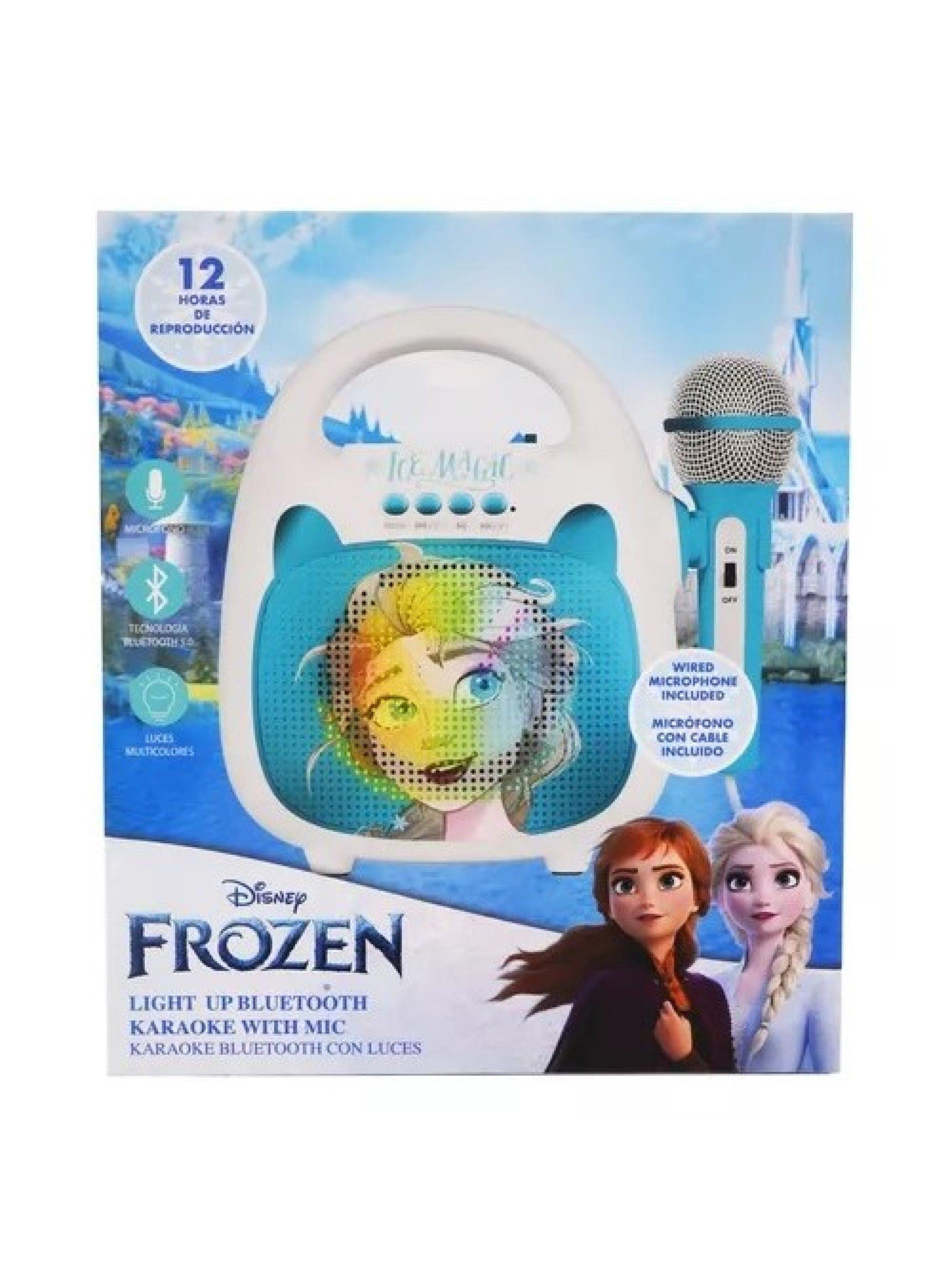 Parlante Portatil Bluetooth Karaoke Disney Frozen-3