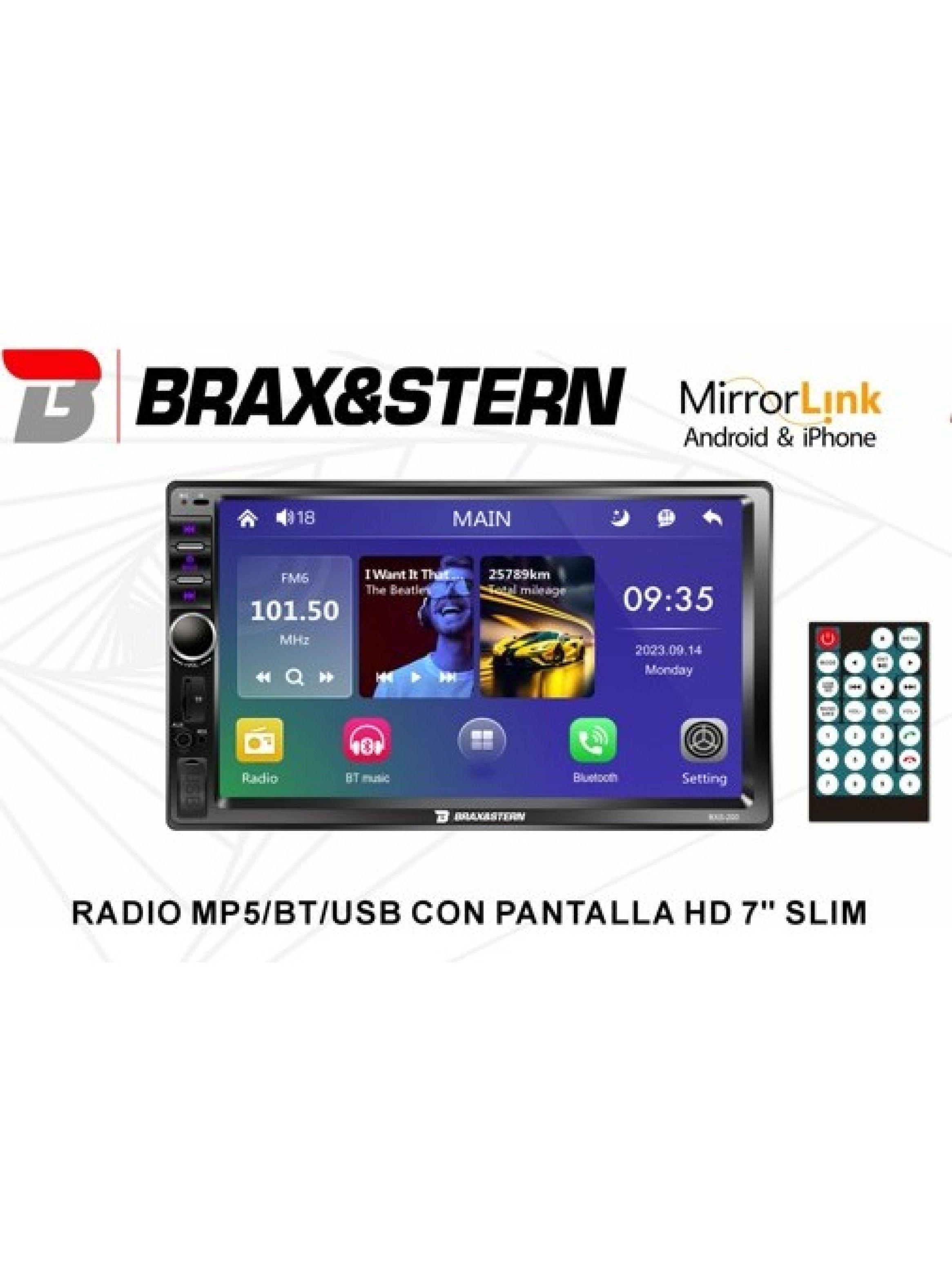 Radio Auto 2 Din Android Hd De 7'' bxs-200-1