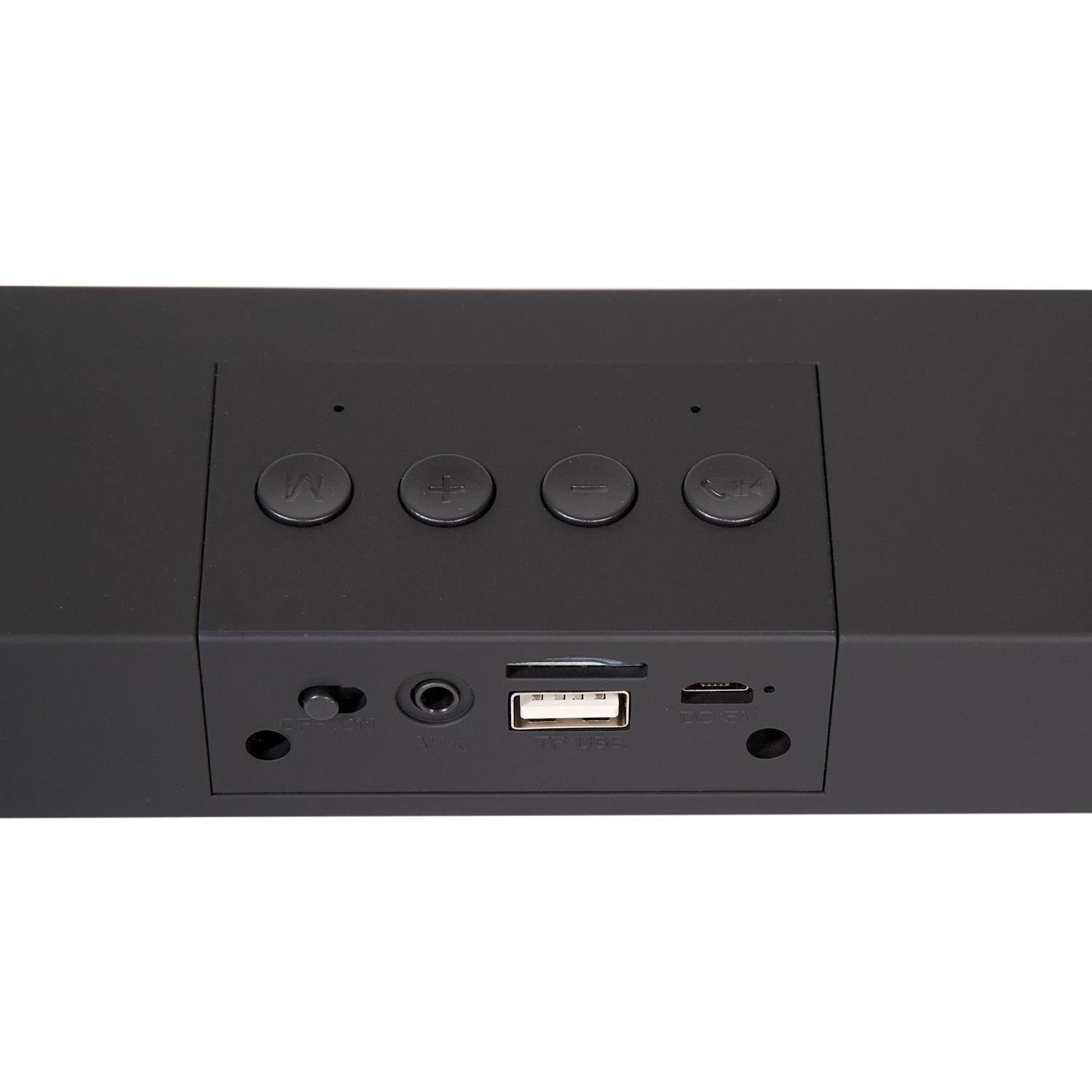 Soundbar Barra De Sonido Portatil Bluetooth Aiwa 6w Aw-s100b-2