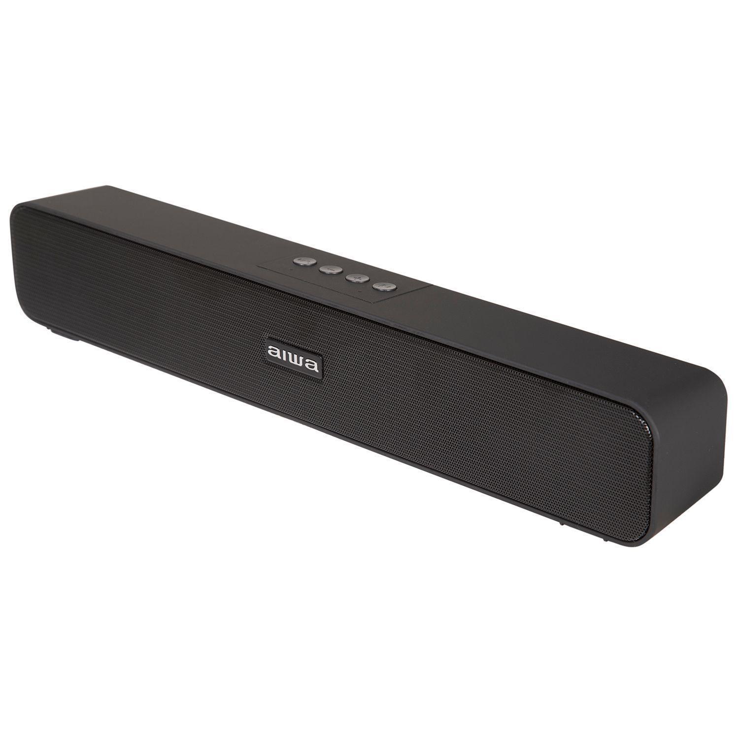 Soundbar Barra De Sonido Portatil Bluetooth Aiwa 6w Aw-s100b-0