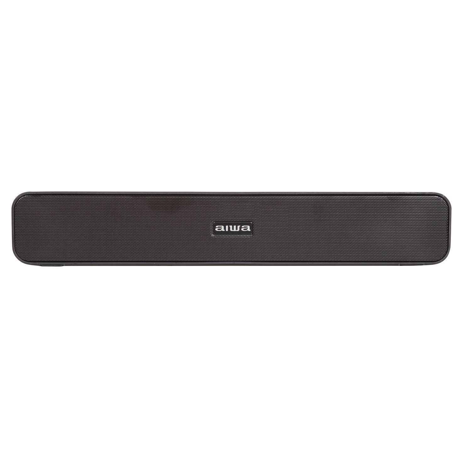 Soundbar Barra De Sonido Portatil Bluetooth Aiwa 6w Aw-s100b-1