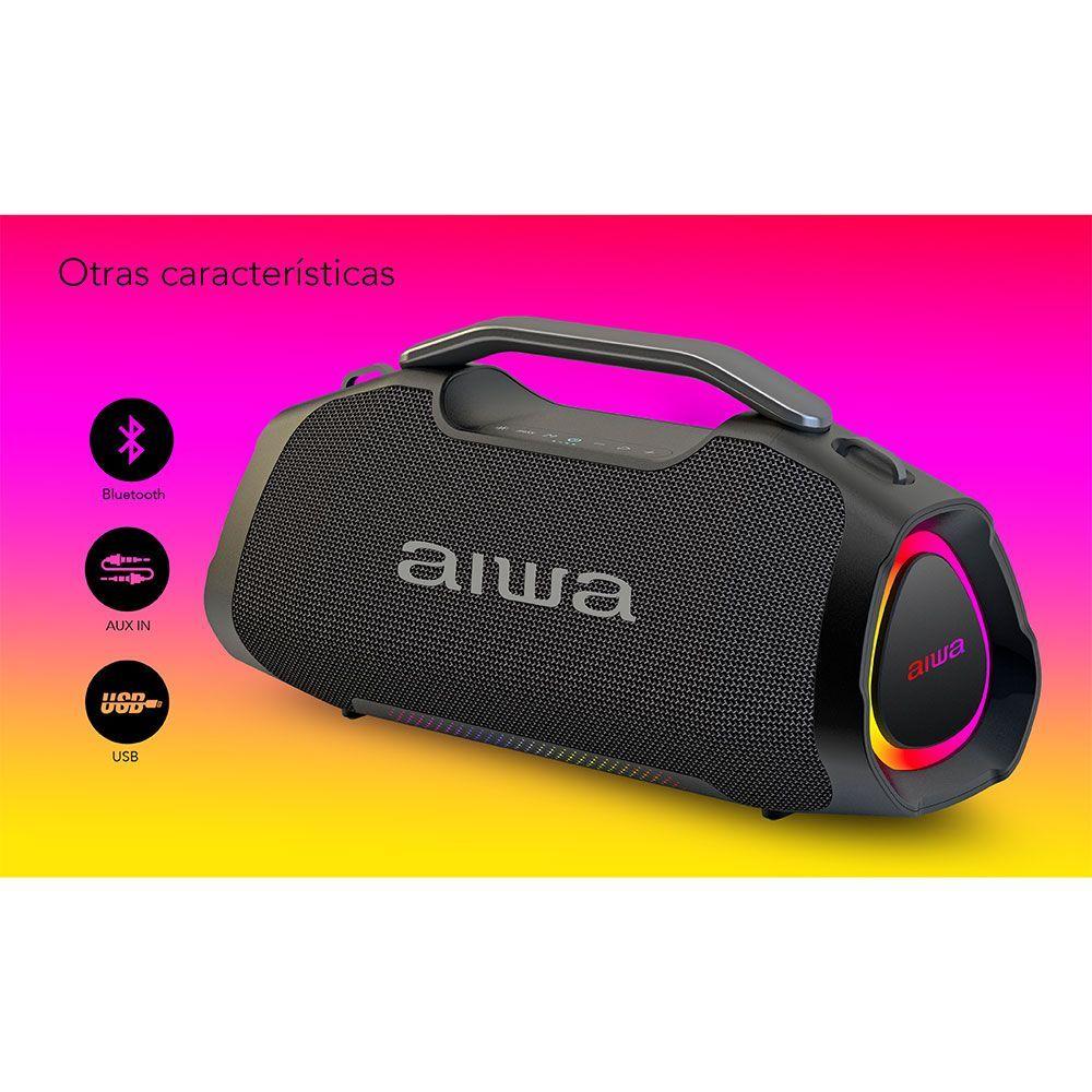 Parlante Portatil Bluetooth Aiwa 65w Funcion Tws Aw a411-7