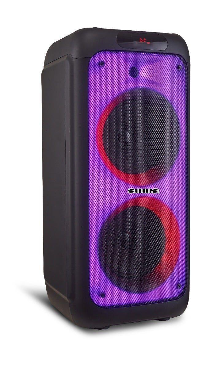 Parlante Portatil Aiwa Karaoke Bluetooth Tws Led Aw-poh1d-1