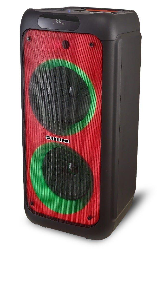 Parlante Portatil Aiwa Karaoke Bluetooth Tws Led Aw-poh1d-2