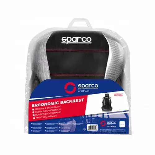 Cubre Asiento Auto Backrest Urban Negro/gris Sparco-1