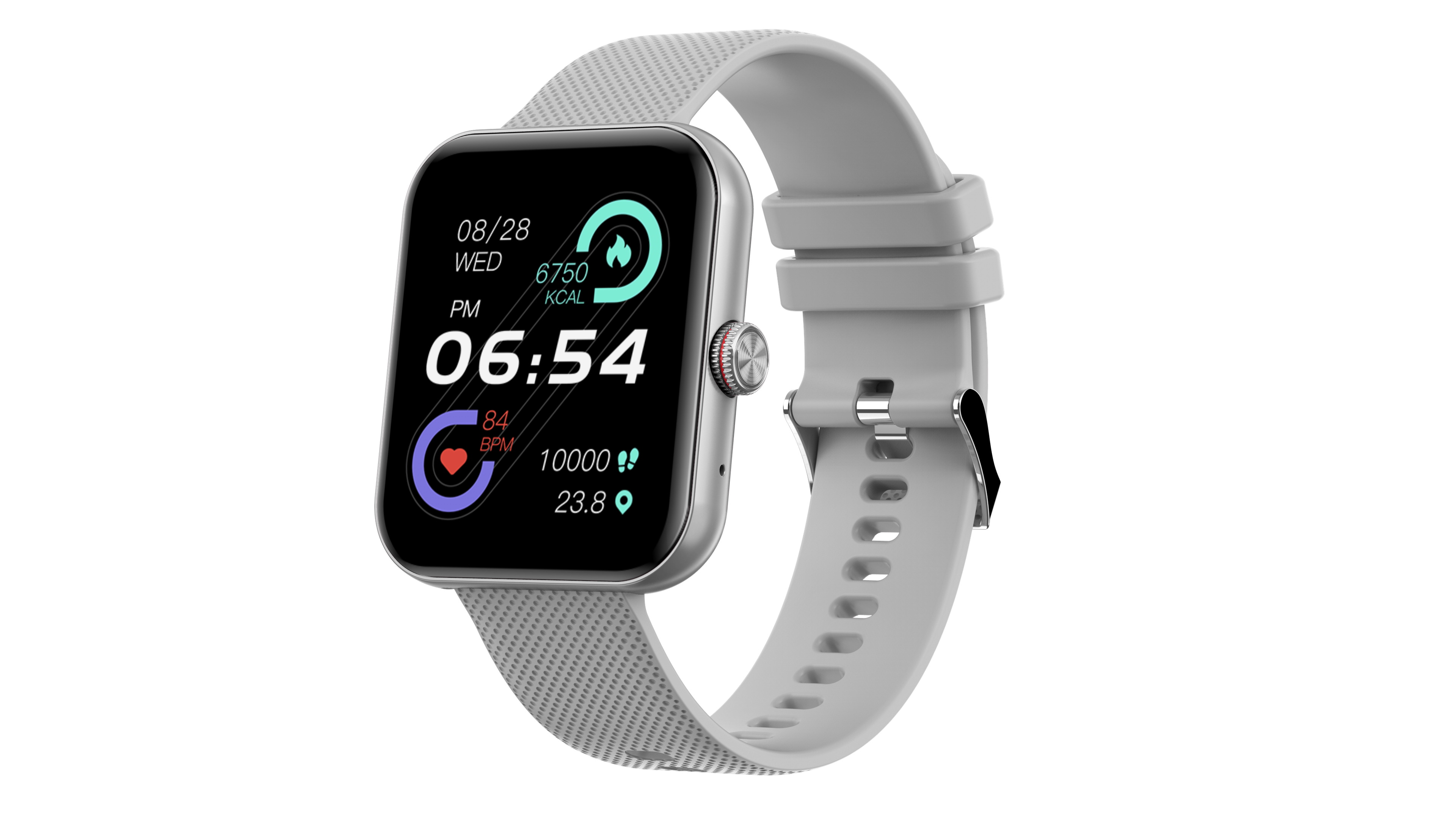 Smartwatch / Reloj Inteligente Aiwatch sport Gris-8