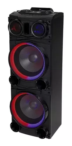 Parlante Torre Party One Bluetooth Karaoke Fm Aiwa 250w Rms-1