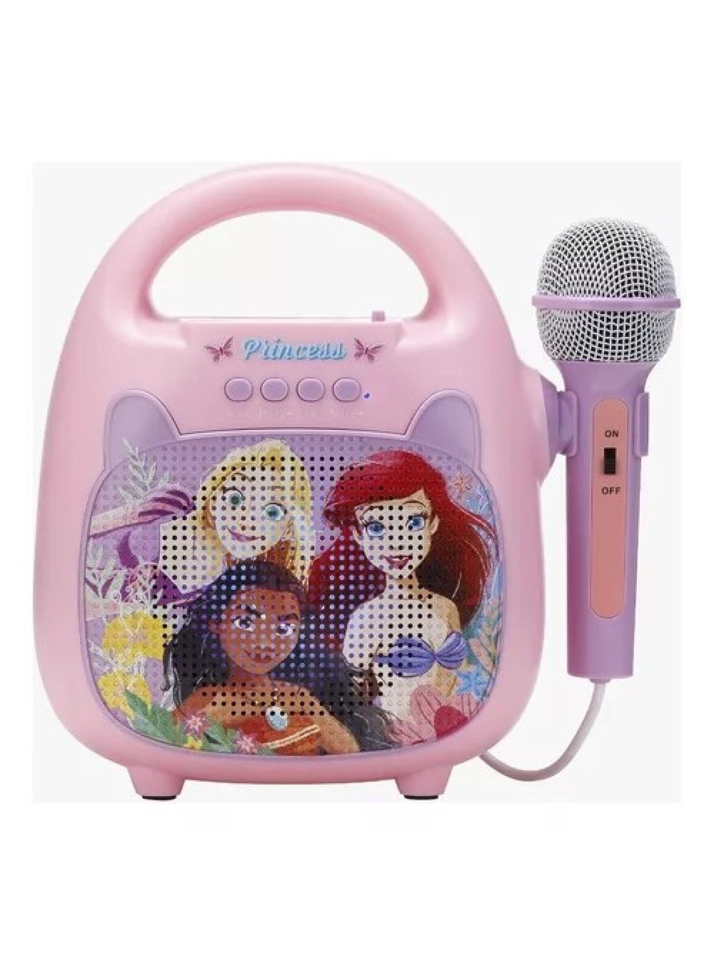 Parlante Portatil Bluetooth Karaoke Disney Princesa-0
