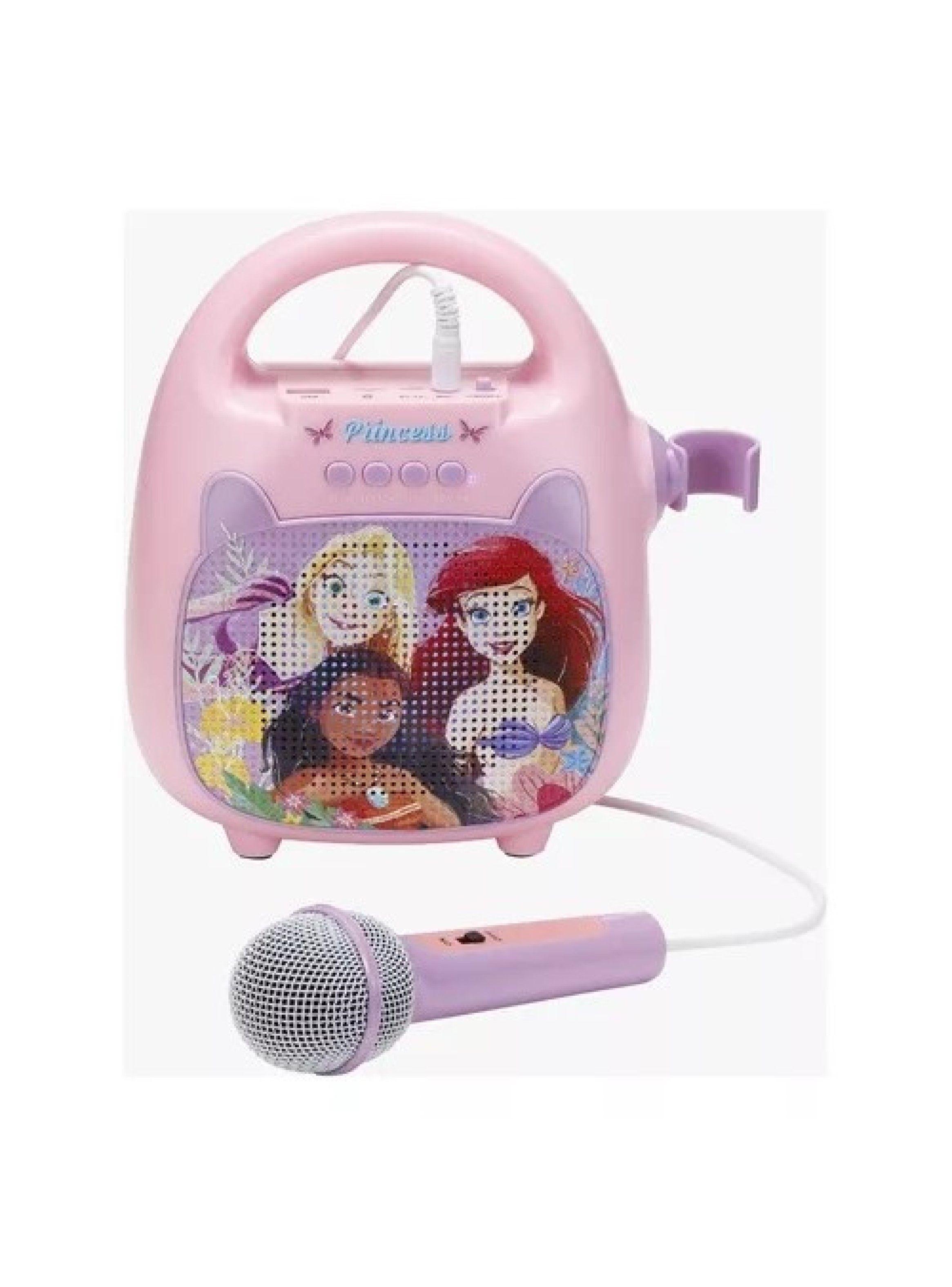 Parlante Portatil Bluetooth Karaoke Disney Princesa-1