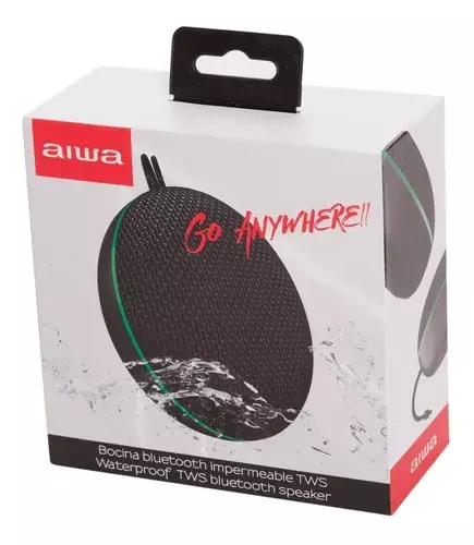 Parlante Inalámbrico Impermeable Tws Bt 5.0 Aiwa Aw-big-3