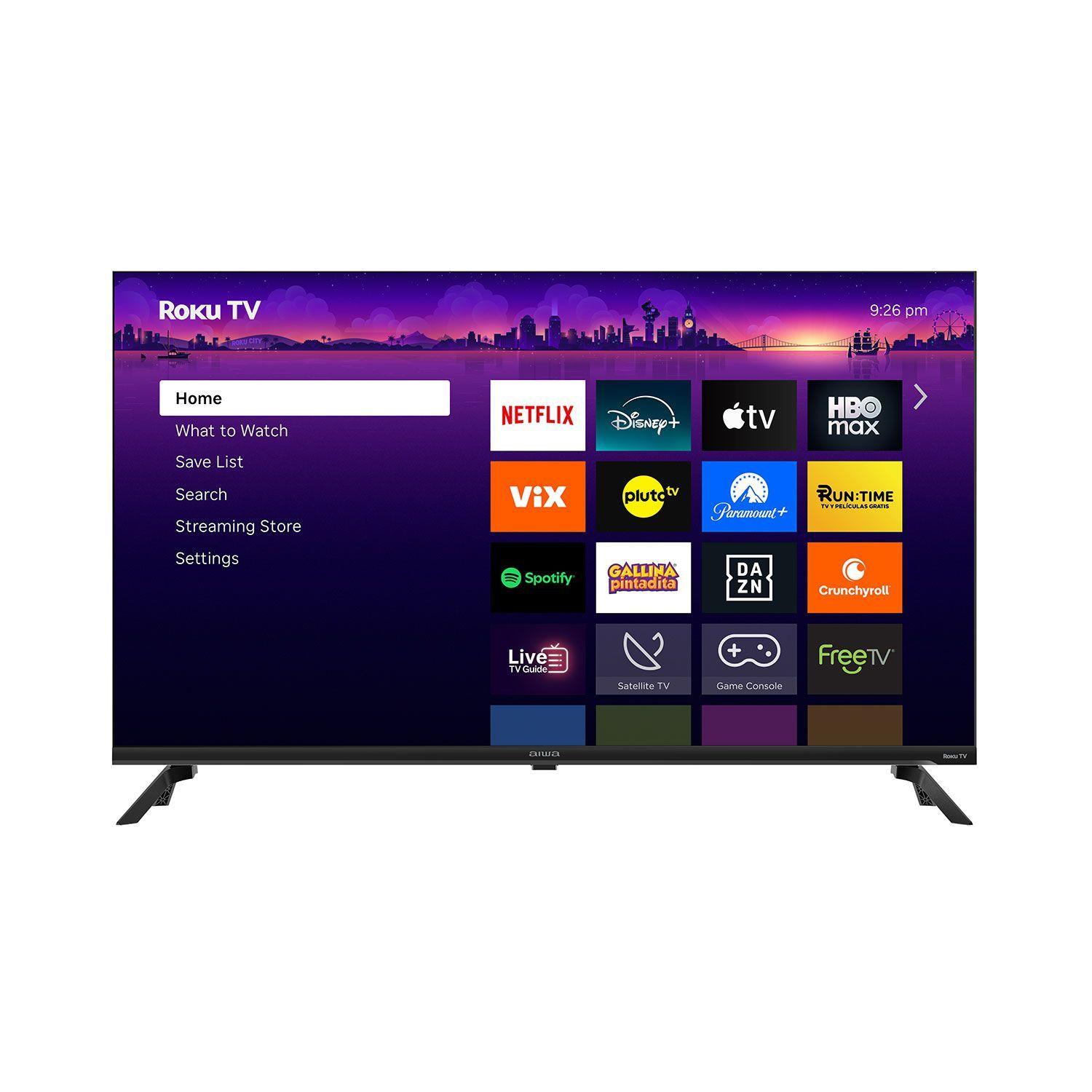 Smart Tv Aiwa 40 Fhd Bluetooth Wifi Sistema Roku Tv-0