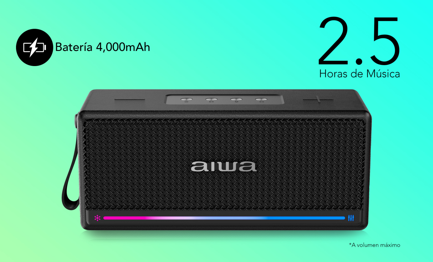 Parlante Bluetooth Vintage Portátil Con Función Tws 40w Awq6 -3