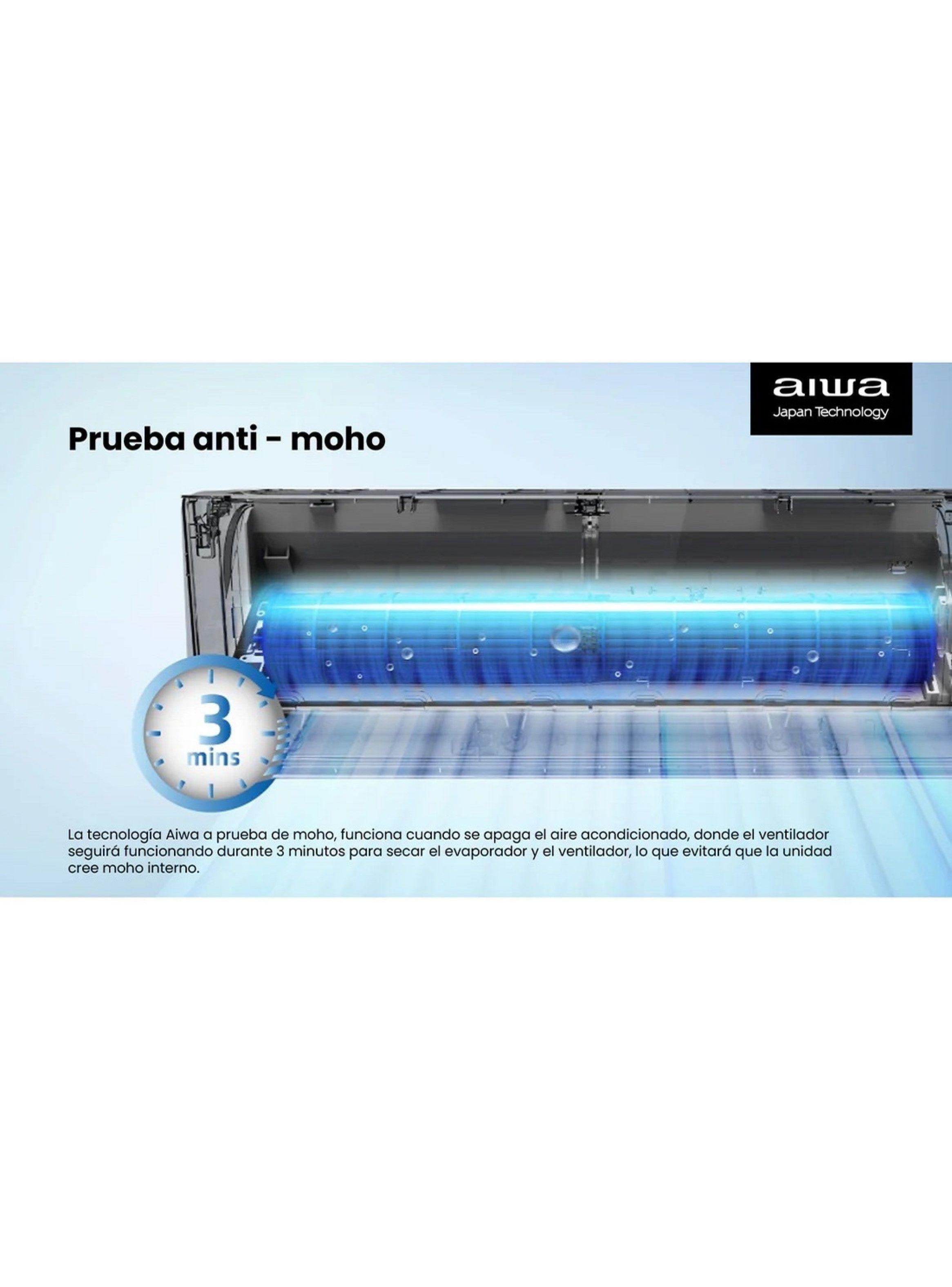 Aire Acondicionado Aiwa Split Inverter Frio Calor 12000btu -3