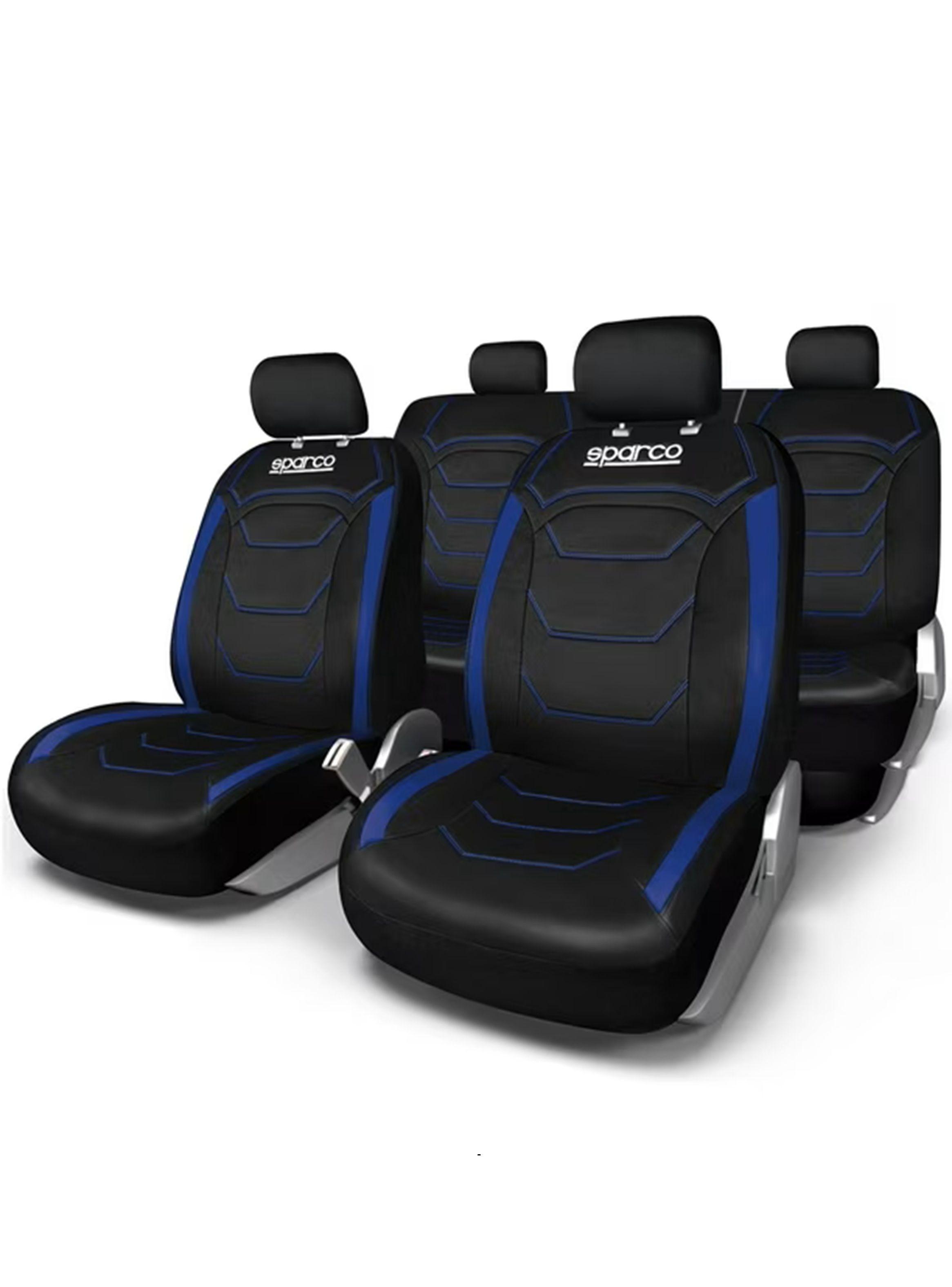 Fundas Cubreasiento Sparco Universal azul -0
