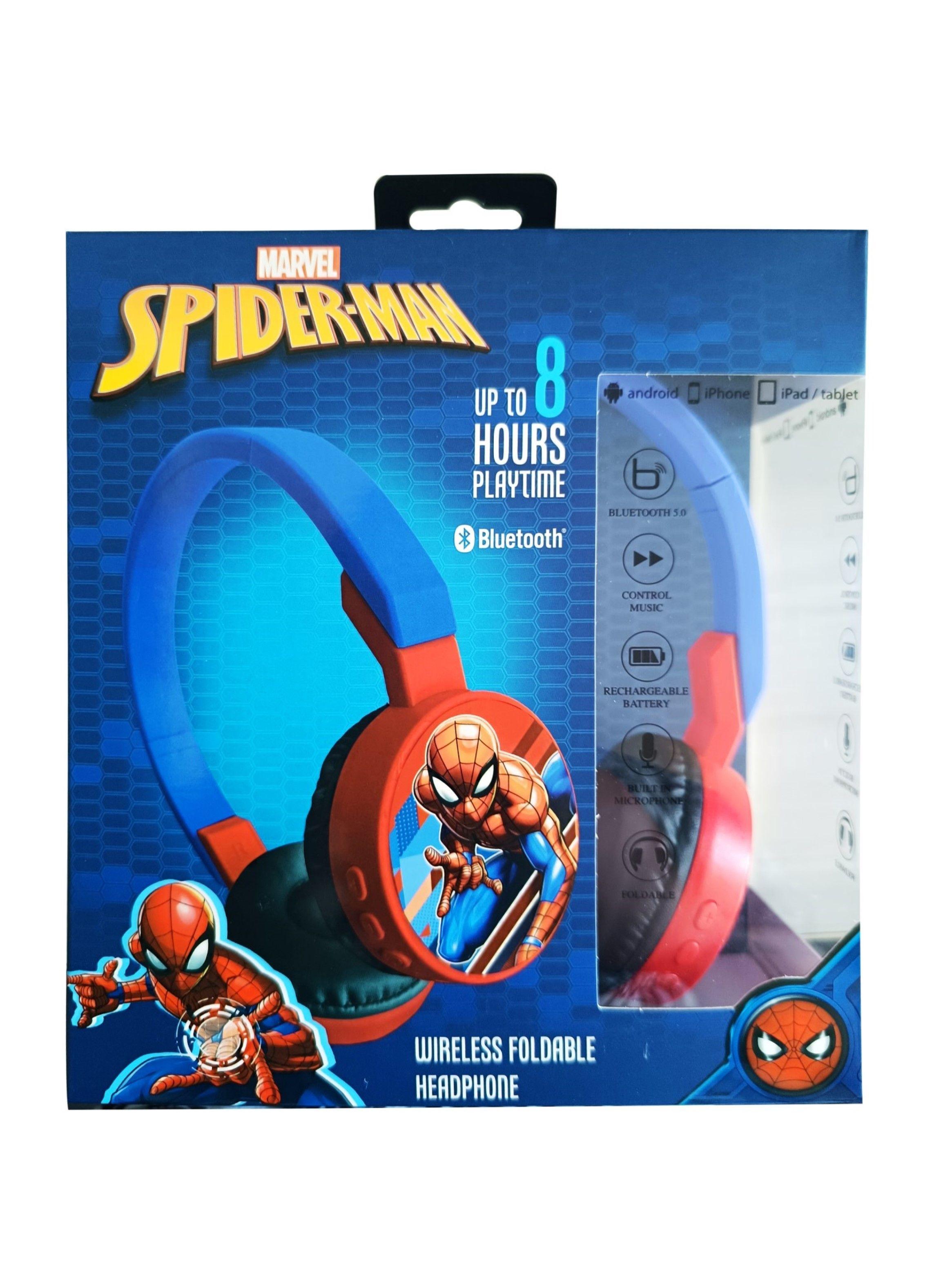 Audífono inalámbrico plegable Bluetooth 5.0 Spider-Man-2