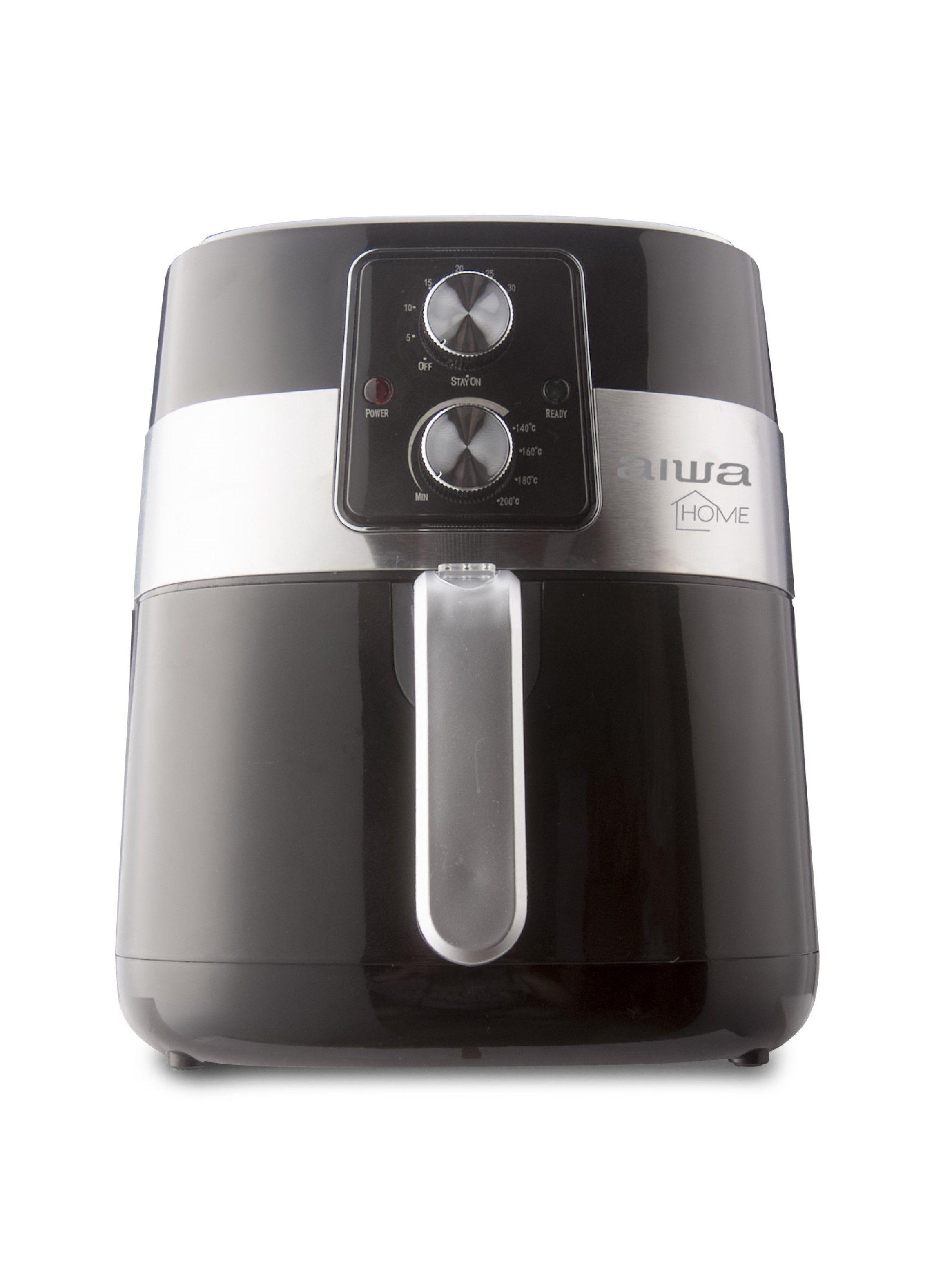 Freidora De Aire Analoga Aiwa 1300w Y 4 Litros -0