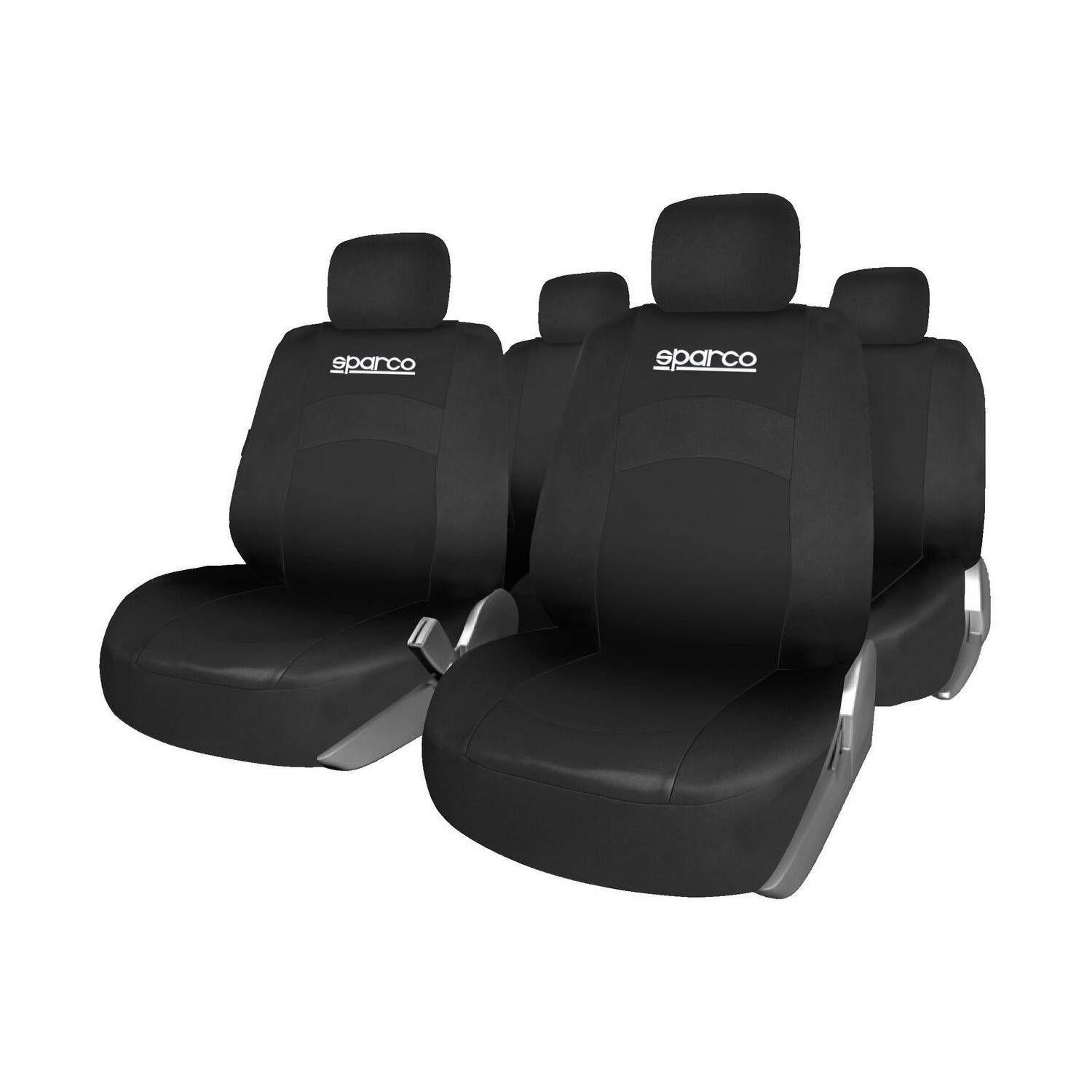 Fundas De Asiento Universales Sparco Negro Sps402-0