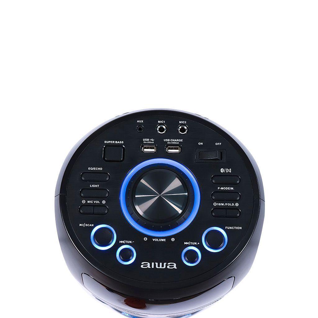 Parlante Portátil Karaoke Bluetooth Aiwa AW-POK7-2
