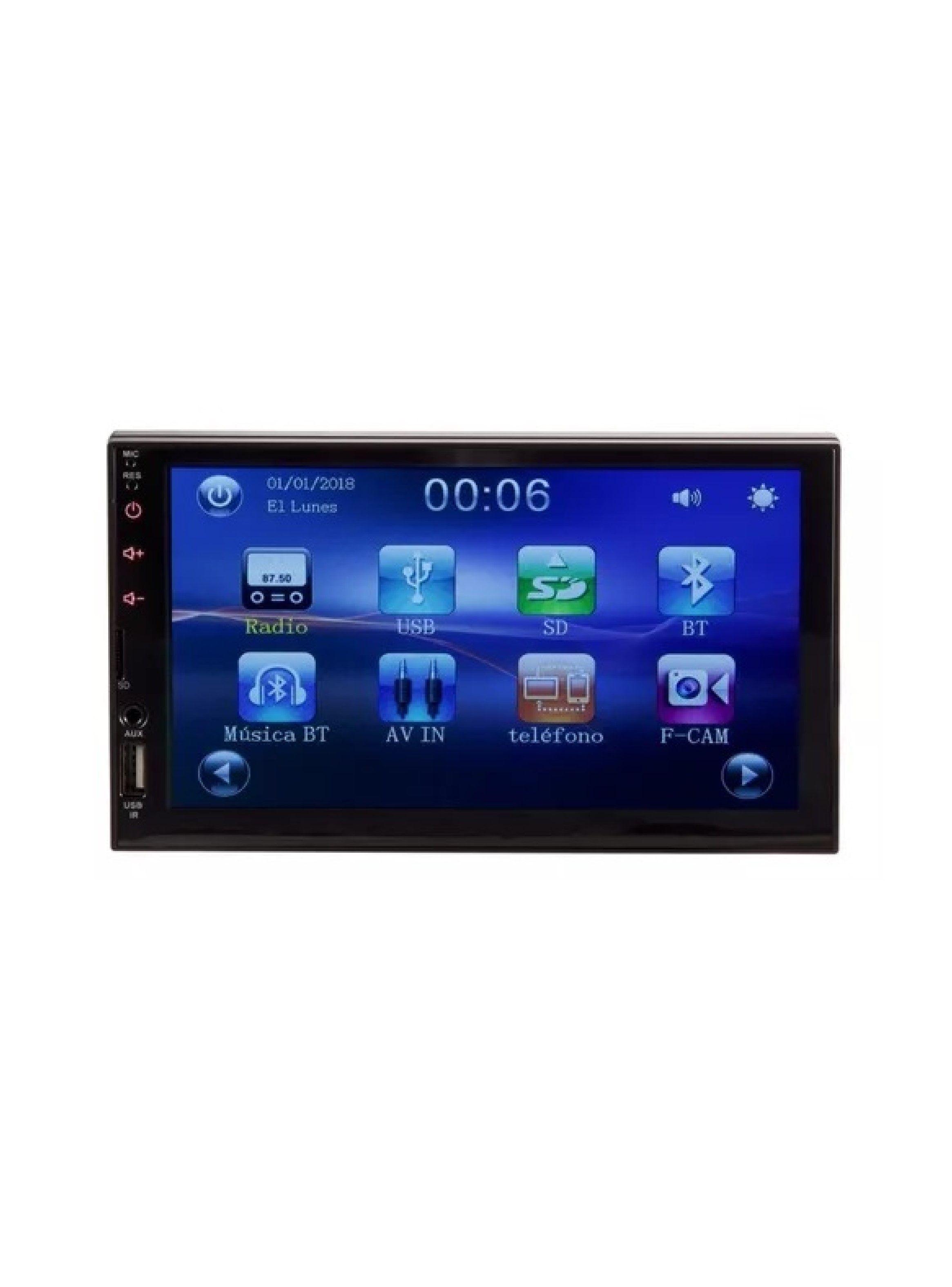 Radio 2 Din Mirror Link Full Touch Hd Lcd 7 Mp4 Dd5800-0