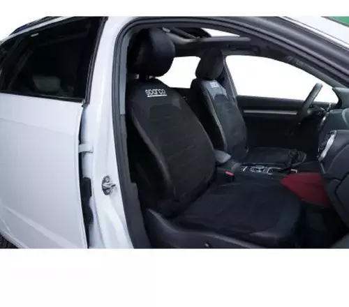 Fundas Cubreasiento Sparco Ecocuero Negro Universales - Sp-1