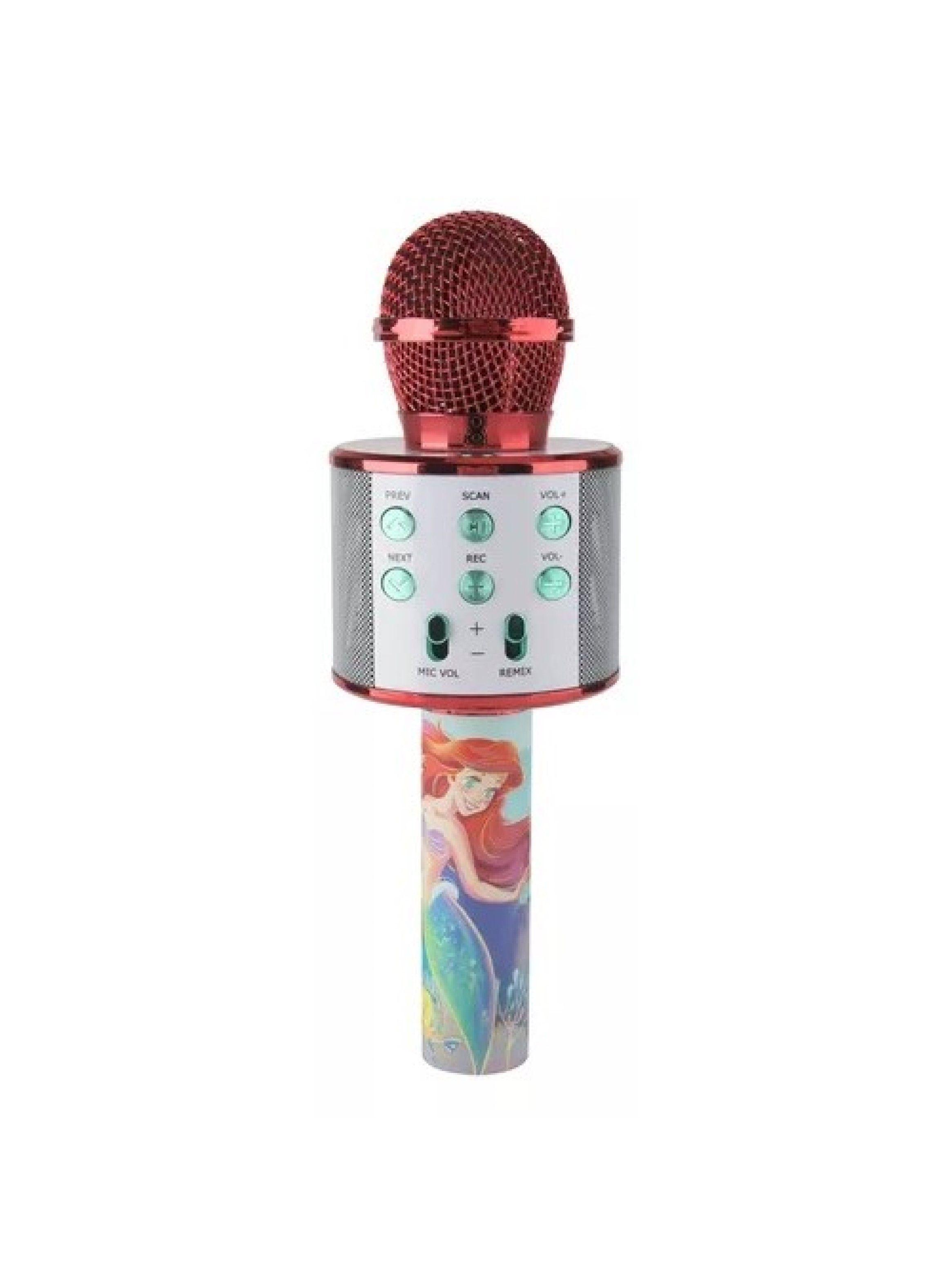 Microfono Karaoke Bluetooth Portatil Disney Princesa-0