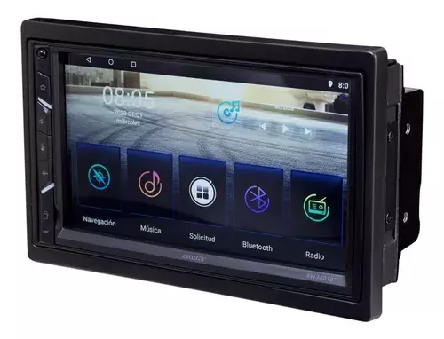 Radio Auto 2 Din Android 10.0 Gps Wifi Aiwa Aw-601bt-1