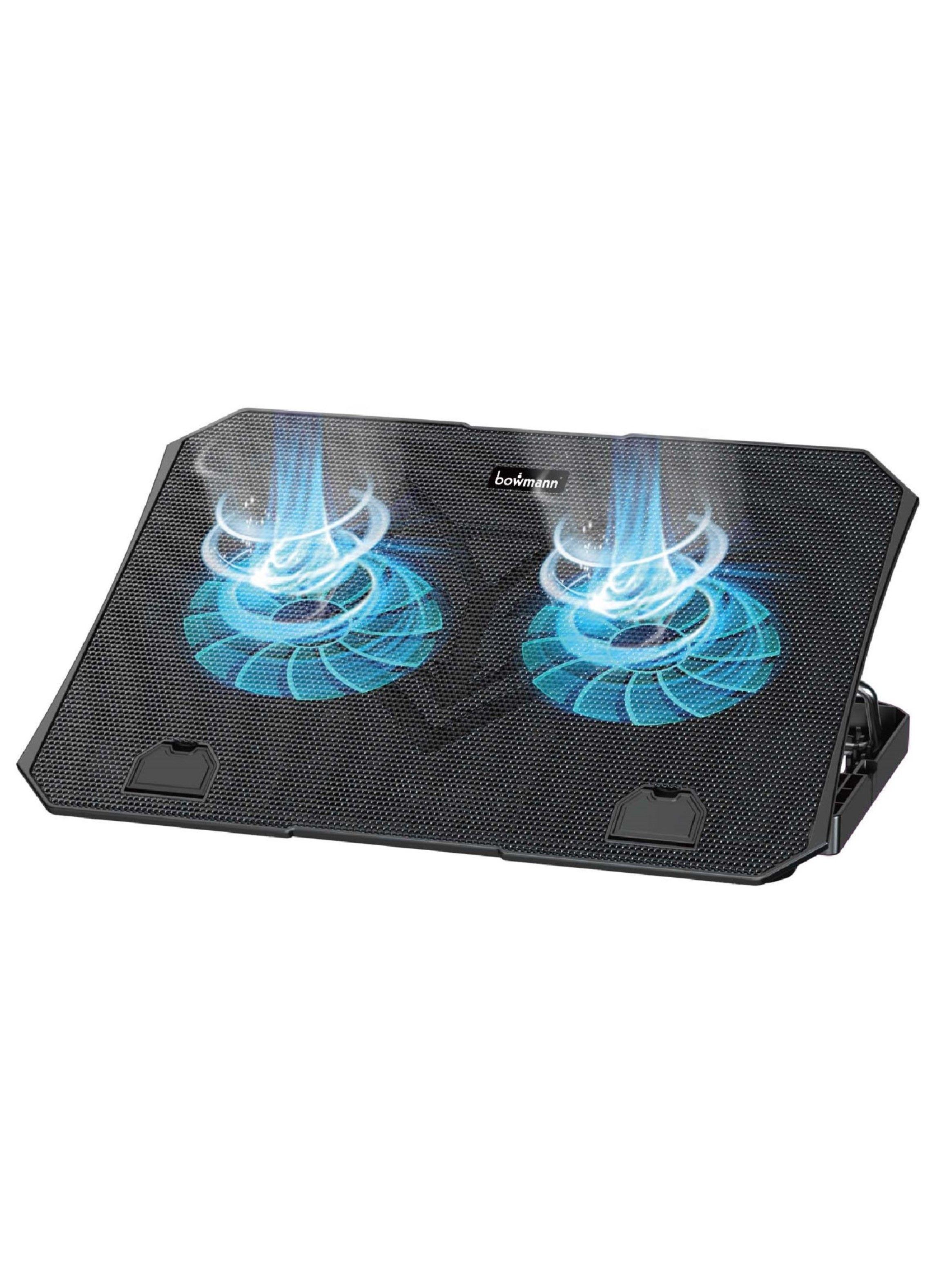 Base Cooler Notebook 2 Ventiladores Bowmann Bw-c2v-0