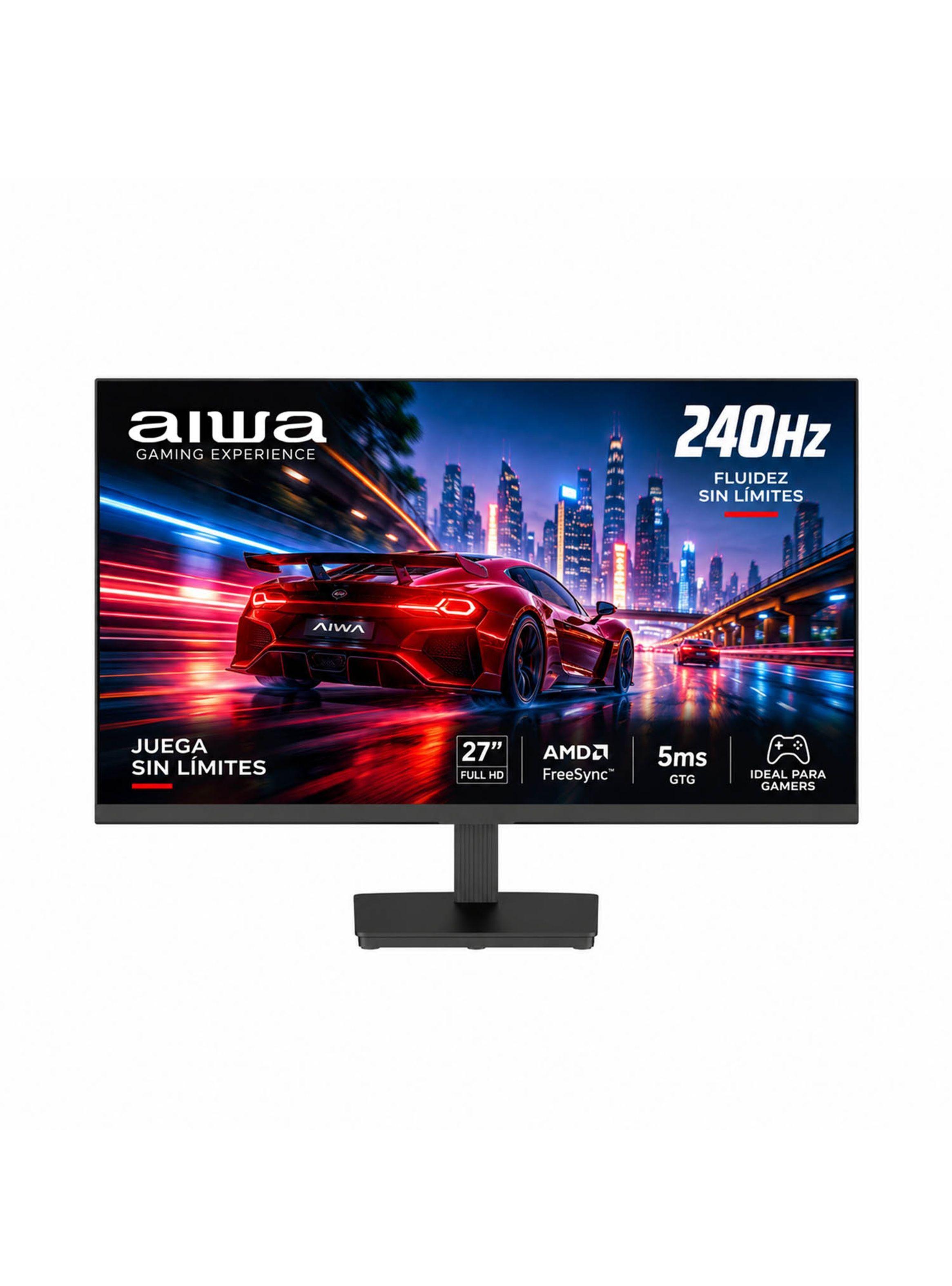 Monitor Gamer Aiwa 240hz Pantalla Lcd 27 Fhd Aw mk2727-0