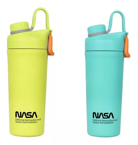 Botella Pack X2 Para Agua Nasa Ecologica Turquesa-Verde-0