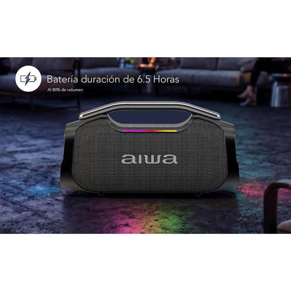 Parlante Portatil Bluetooth Aiwa 55w Funcion Tws Aw a408-3