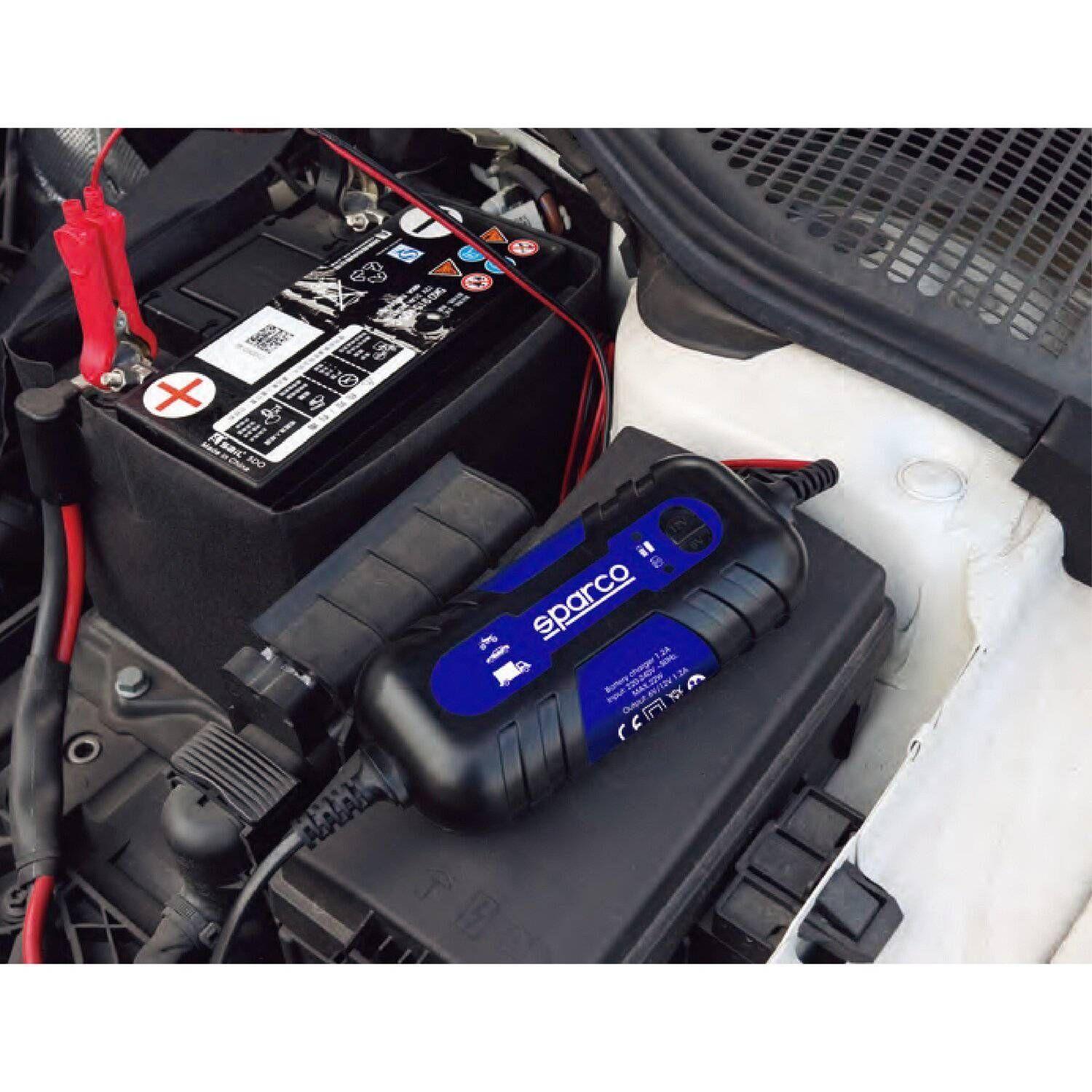 Cargador De Batería Inteligente Para Auto Sparco-2