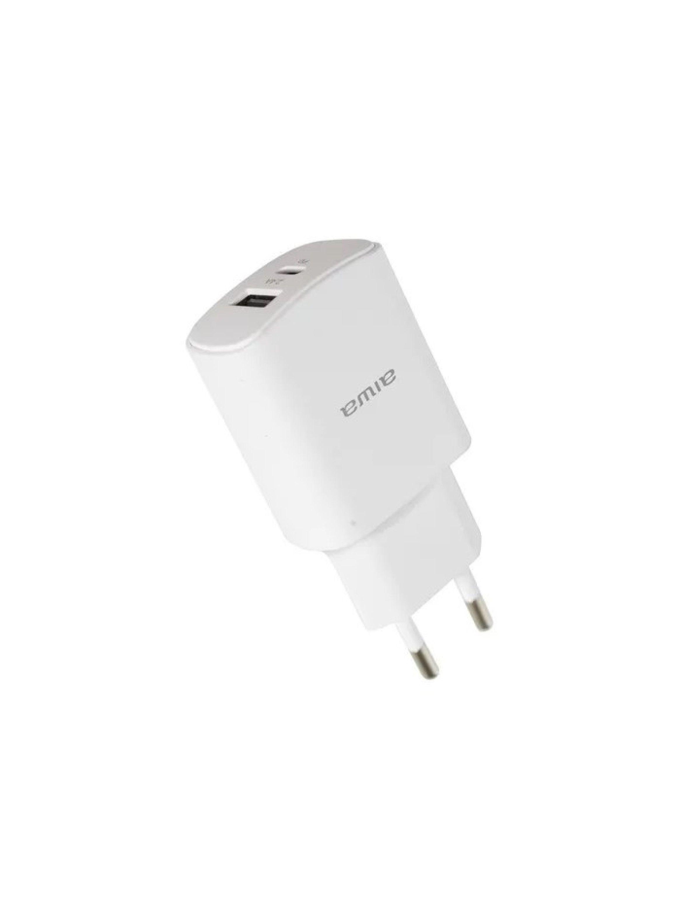 Cargador Rapido 2 Puertos Usb + Tipo C 27w Awp-22ac27-0