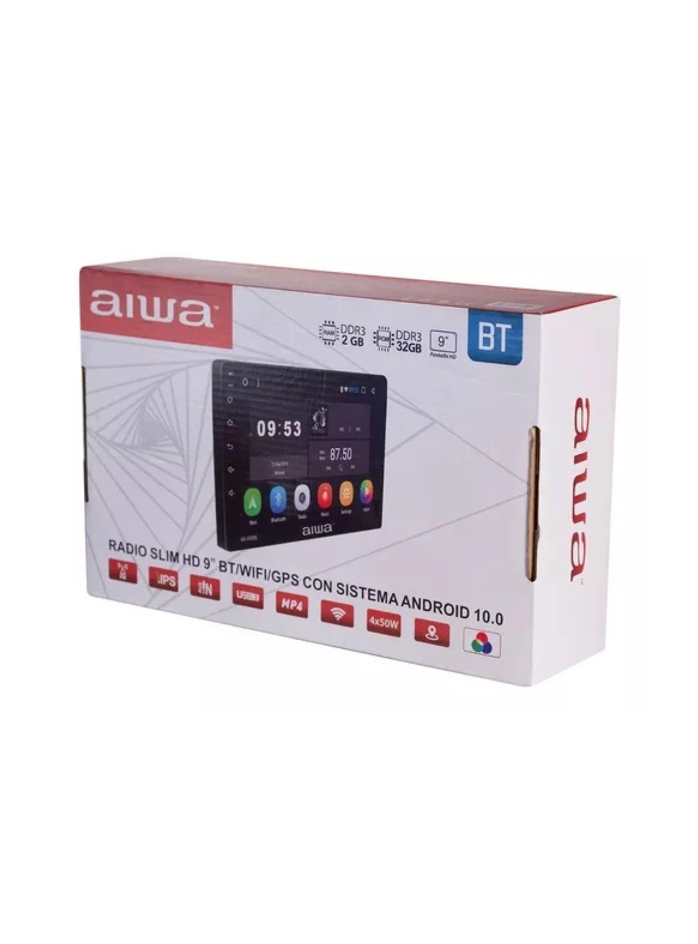 Radio Auto Con Pantalla Slim Hd 9' Wifi Gps Aw-a900bs-2