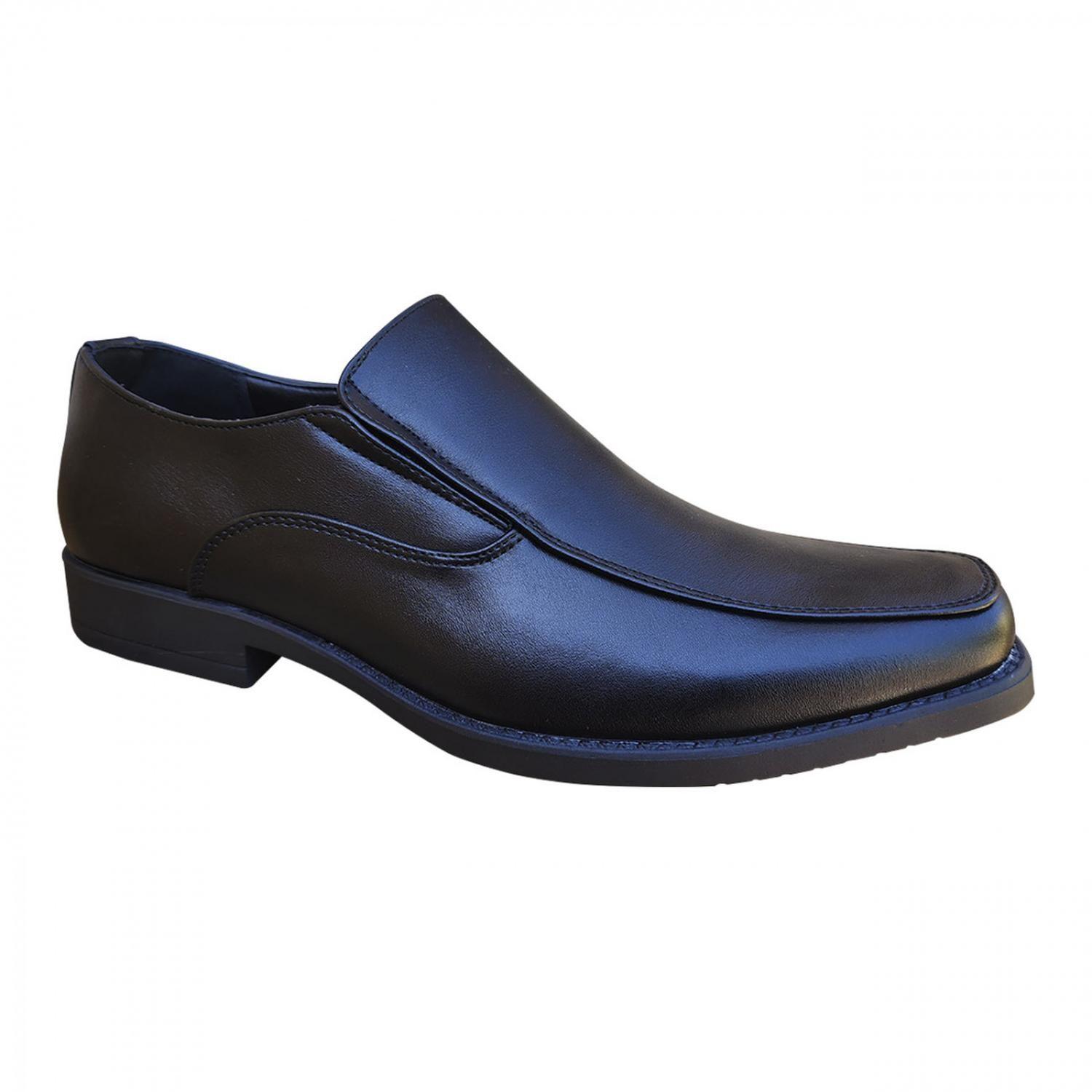 Zapato Formal de Vestir Sin Cordon Adulto - 3228 Negro-1