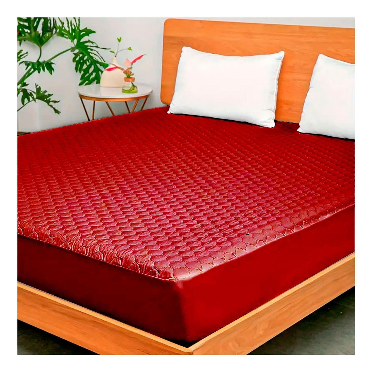 Cubrecolchon Protector Impermeable 1.5 Plazas-0