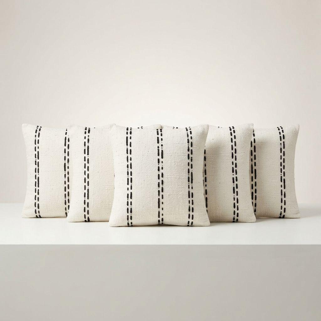 Funda Decorativa Para Cojin Etnico Moderno 805 Pack de 5-7