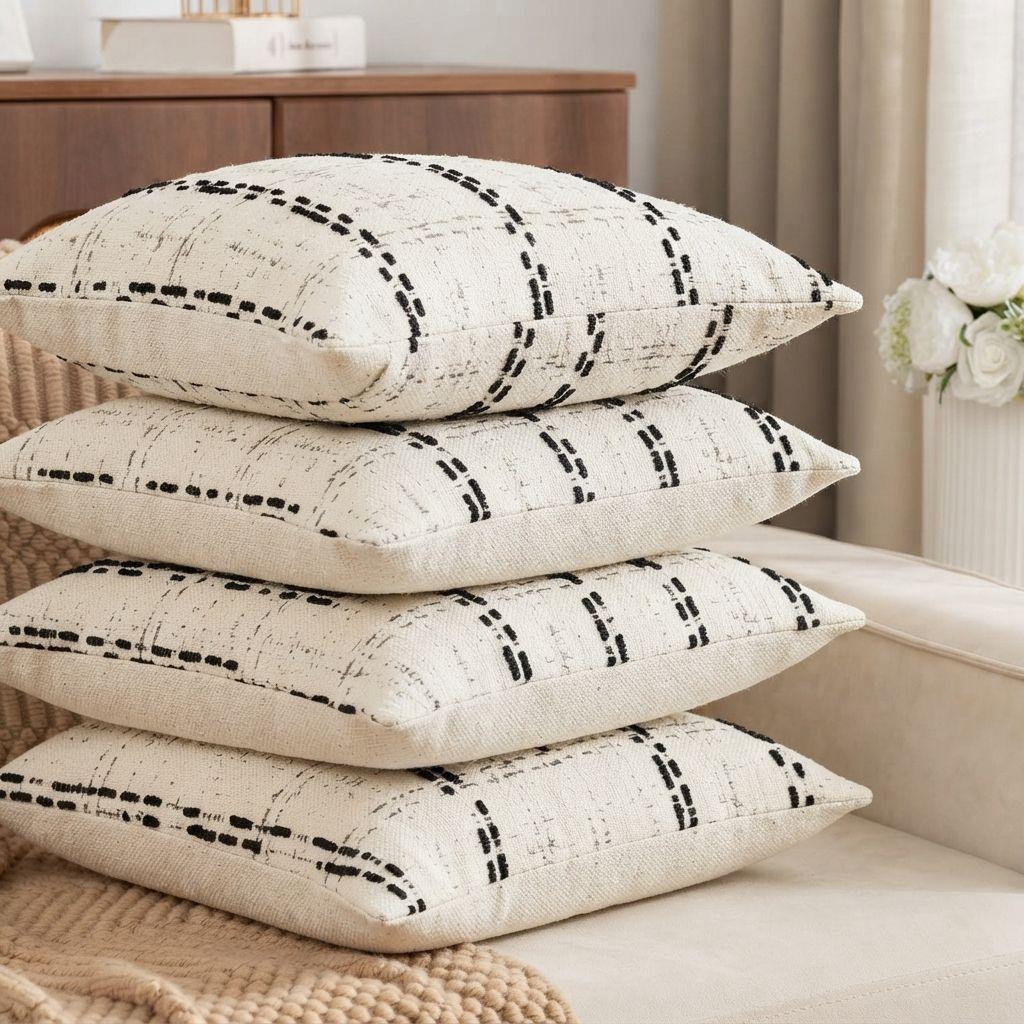 Funda Decorativa Para Cojin Etnico Estilo Unico 805 Pack de 5-6