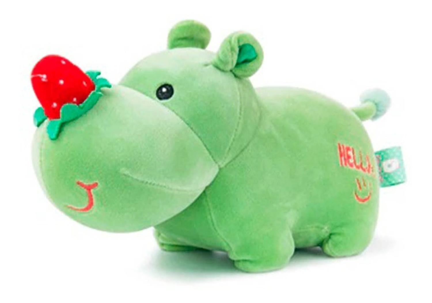 Rinoceronte De Peluche Nariz Frutilla - Colores-0