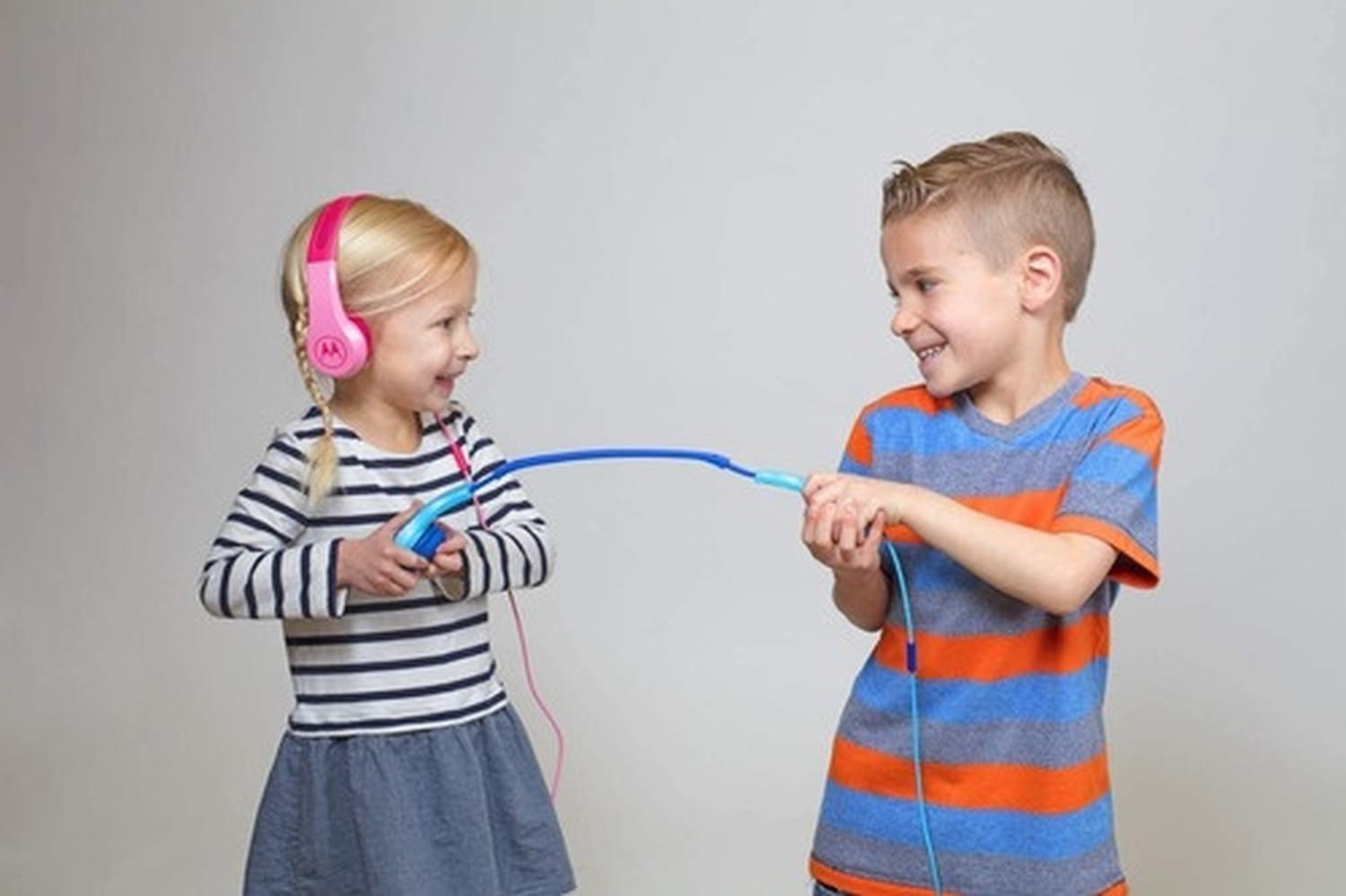 Auriculares Para Niña Cable Motorola Resist Squads200 Rosado-3