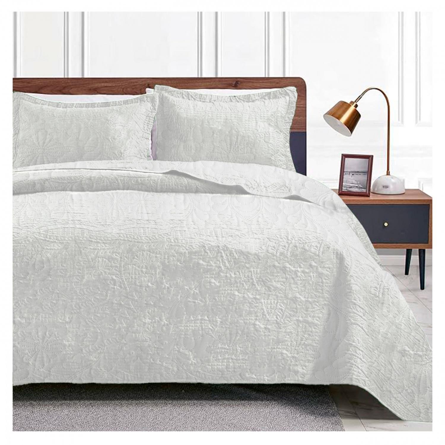 Cubrecama De Verano Quilt 1.5 Plazas (Plaza Y Media) Colores-1
