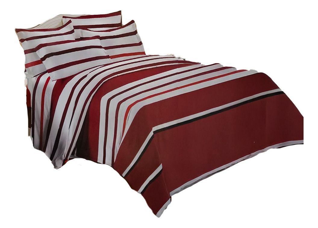 Sábana 2 Plazas 800 Hilos Diseño Americano Linea 804-1