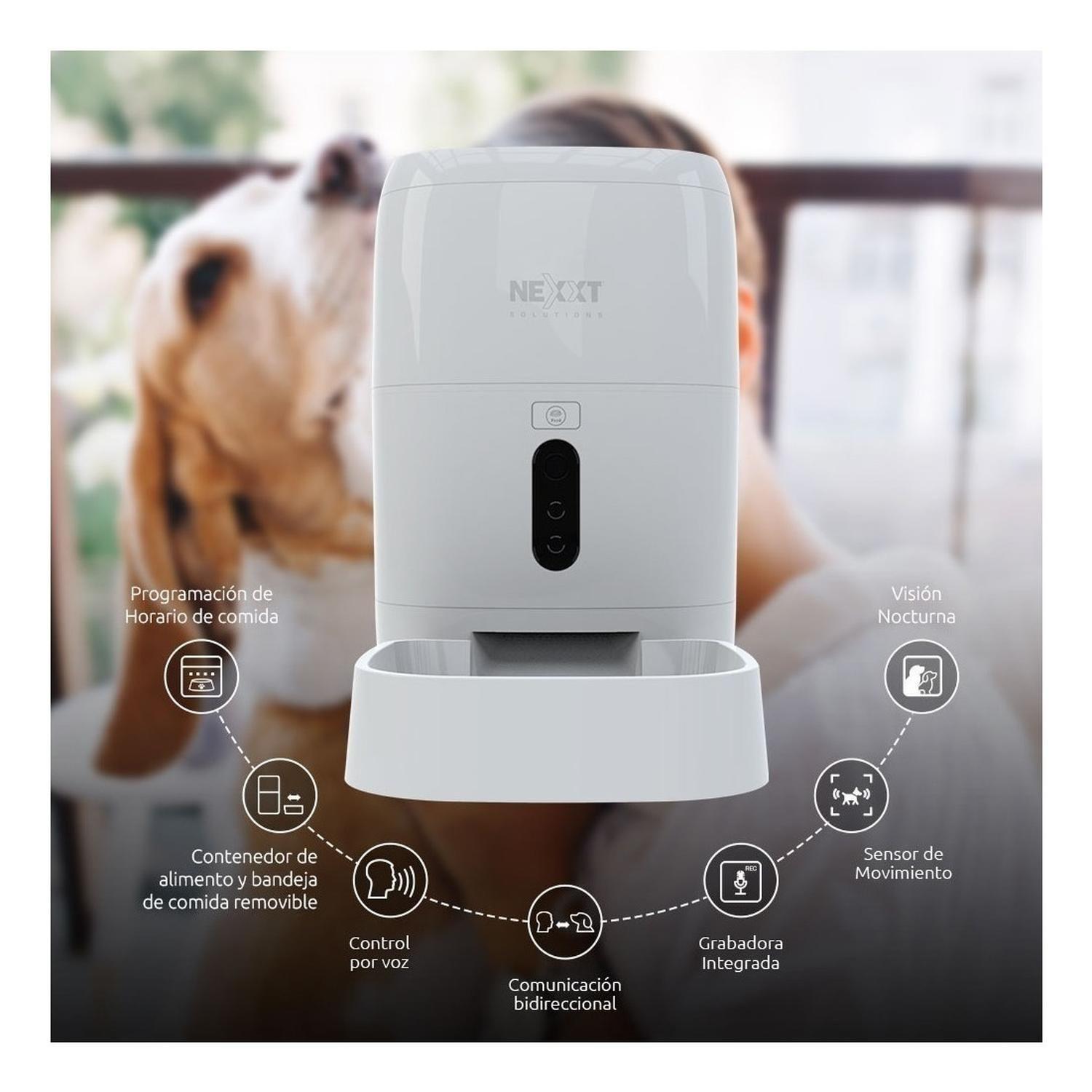 Comedero Para Mascotas Automático Interactivo Camara Nexxt-3