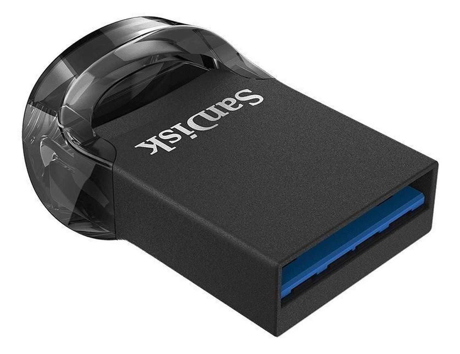 Pendrive Sandisk Ultra Fit 32gb 3.2 Gen 1 Negro 130mb/s Read-1