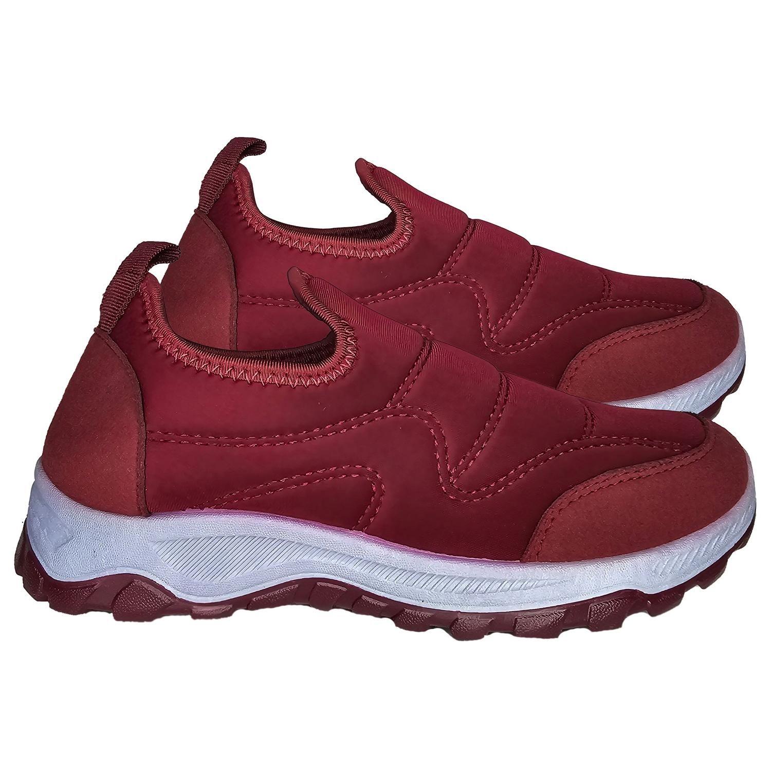 Zapatillas Deportivas Transpirables Caminata Burdeo Clasic 7611-2