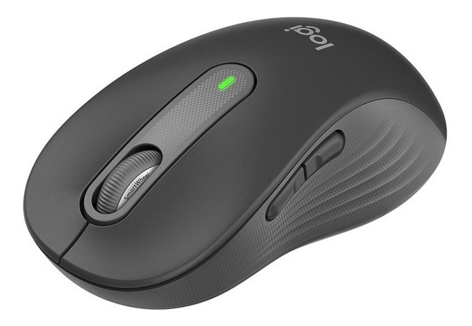 Mouse Inalambrico Logitech Signature M650 Grafito Large-1