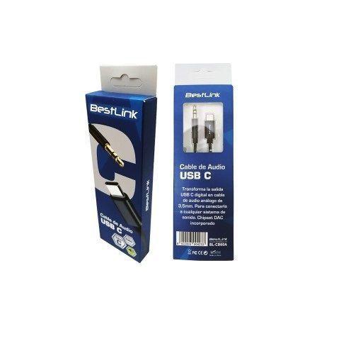 Cable De Audio 3,5mm A USB Tipo C / BL-CB60A Bestlink-3