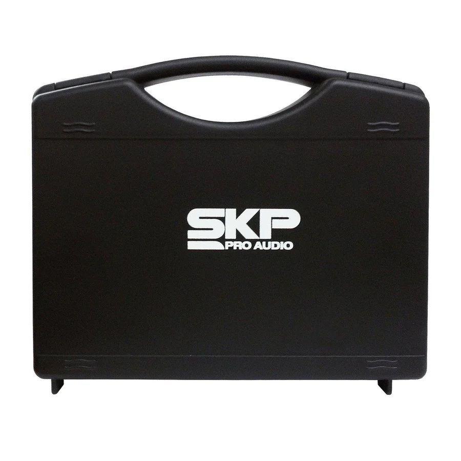 Microfono Vocal De Mano Dinamico SKP PRO35XLR Con Cable 5Mts XLR-4