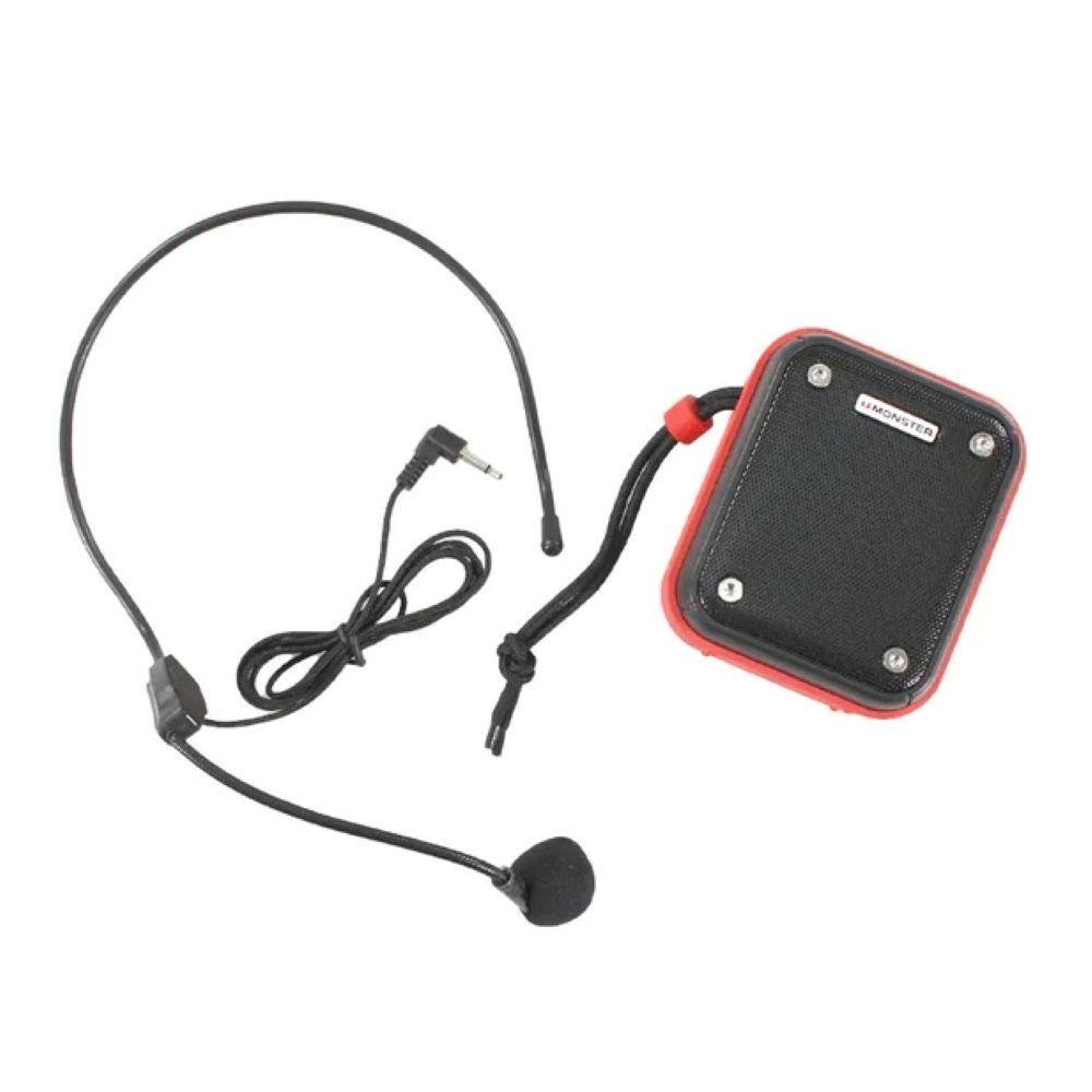 Parlante Amplificador Portatil Bluetooth Monster Airfree GK200 Con Microfono Cintillo-1