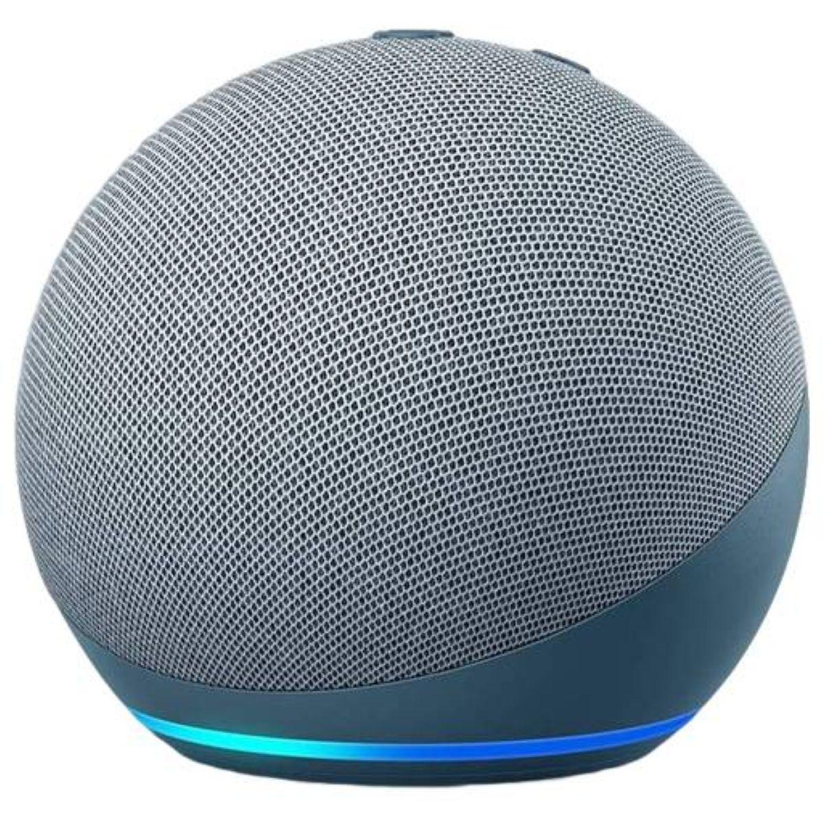 Asistende De Voz Amazon Echo Dot 4 Alexa Azul-0
