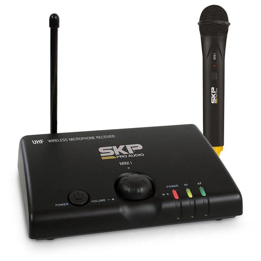 Microfono Inalambrico Vocal UHF SKP Mini I-0